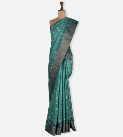 blue-tussar-saree-d0499610-b
