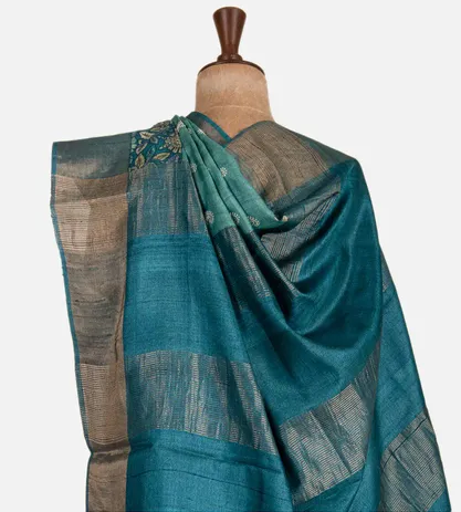 blue-tussar-saree-d0499610-c