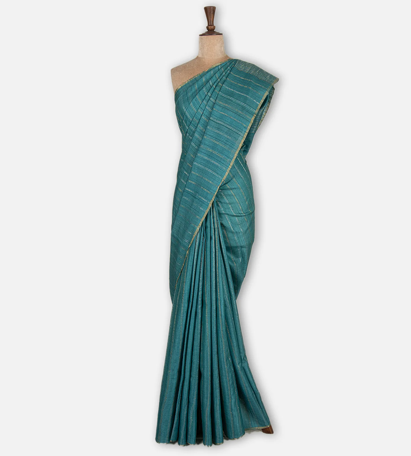deep-teal-tussar-saree-d0187904-b