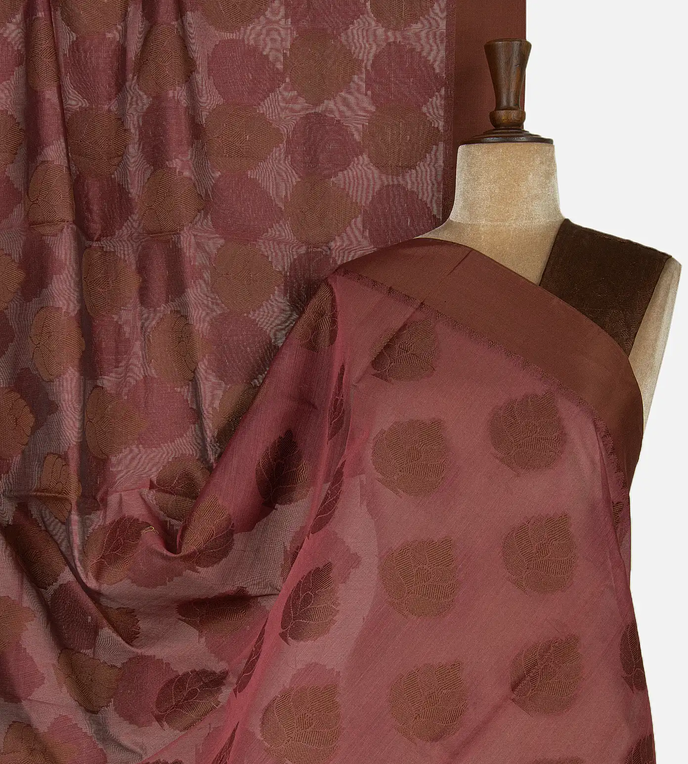 maroon-cotton-saree-c0971393-a