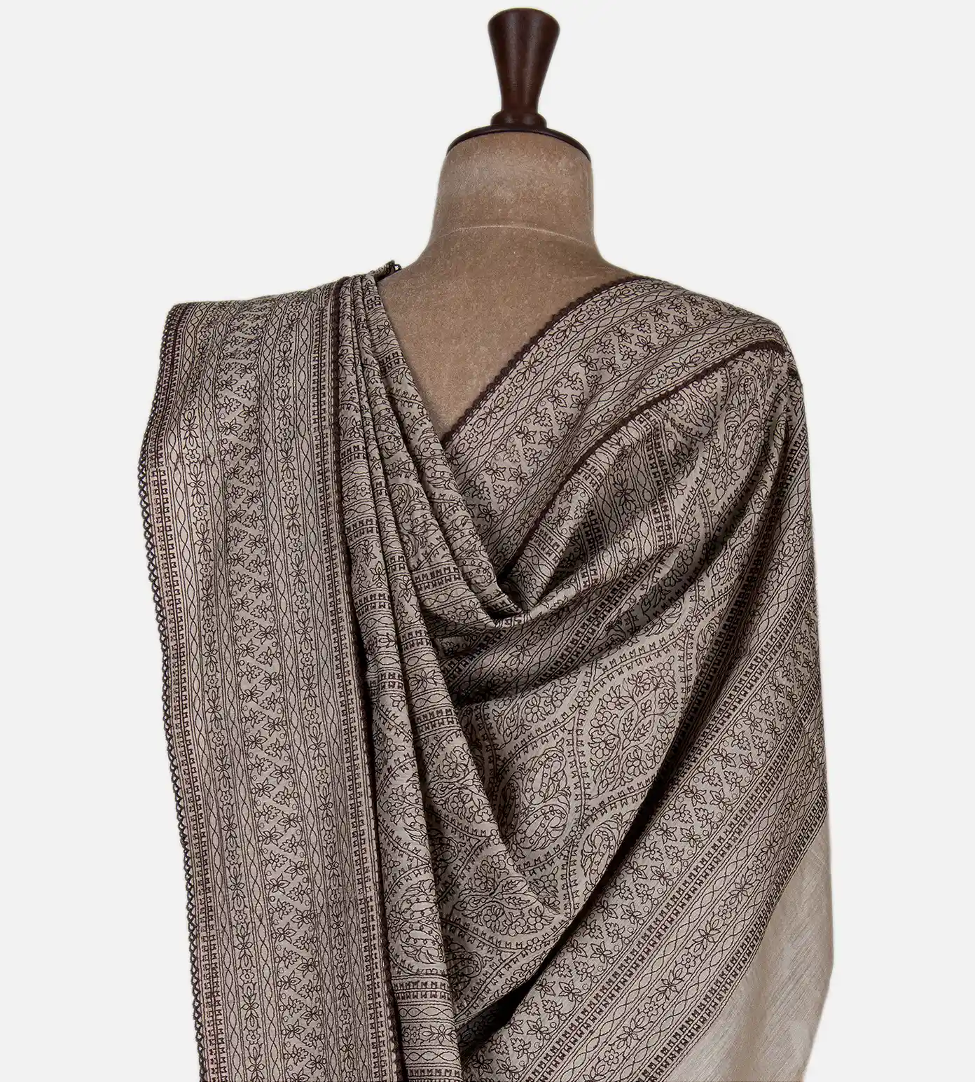 brown-tussar-saree-d0499930-c