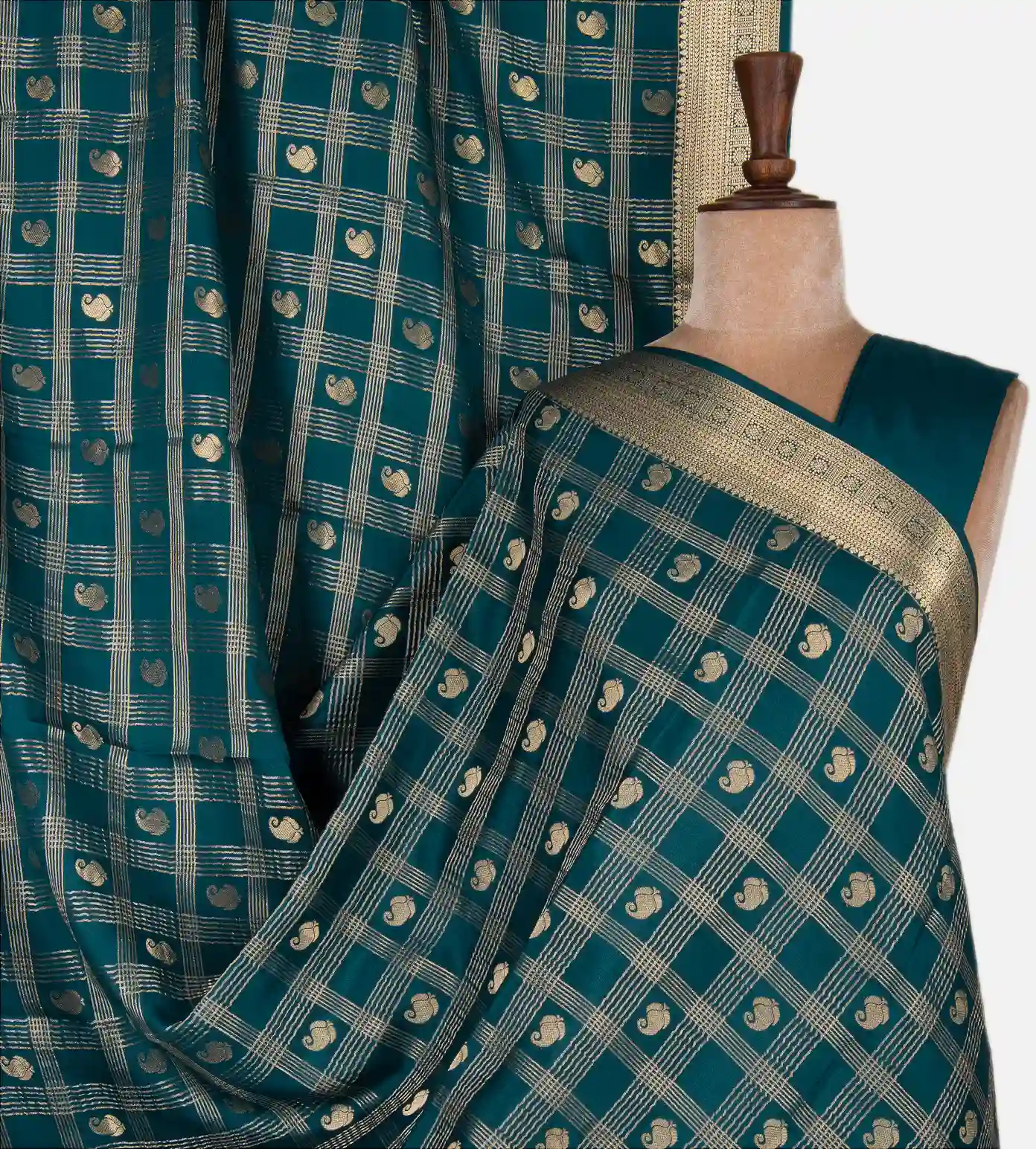 blue-banaras-crepe-saree-d0293075-a