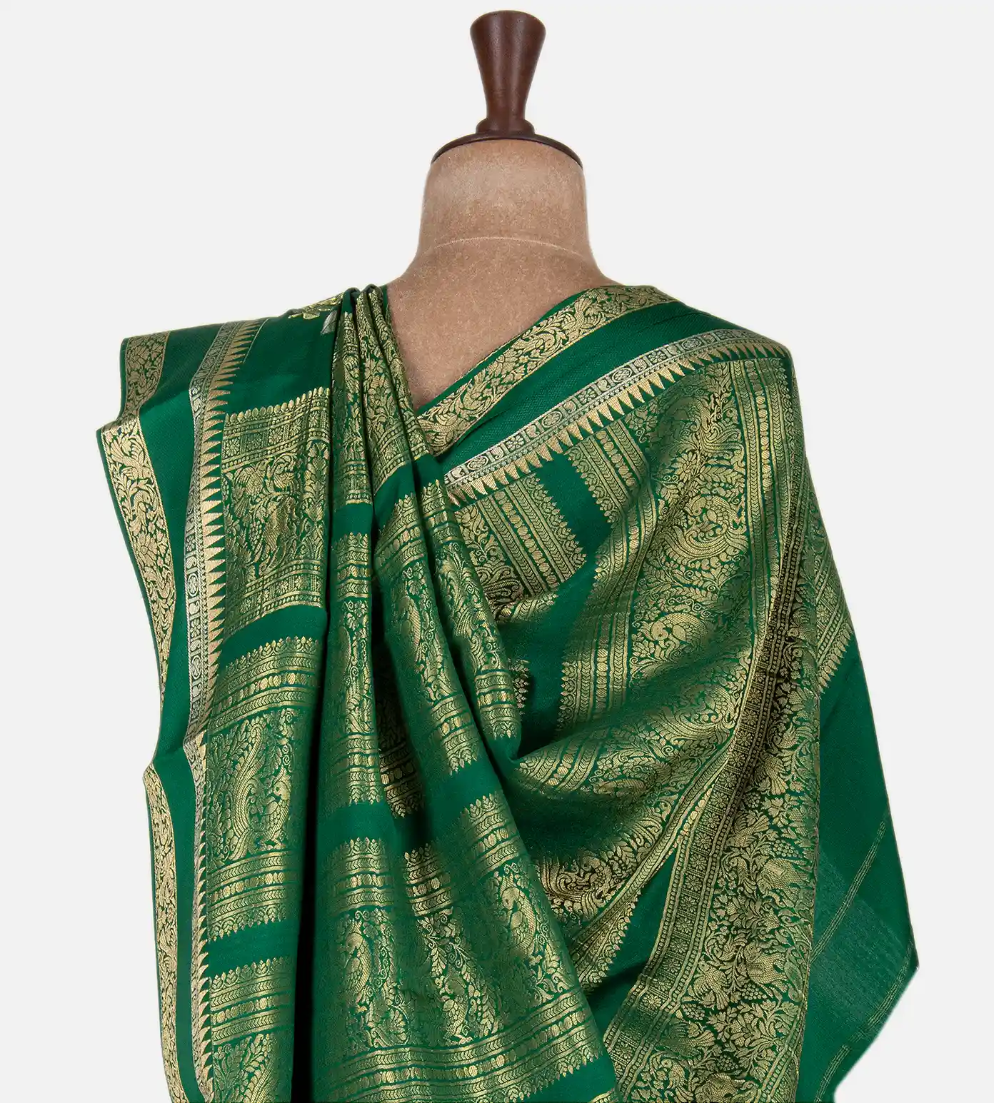 green-mysore-crepe-saree-d0293050-c