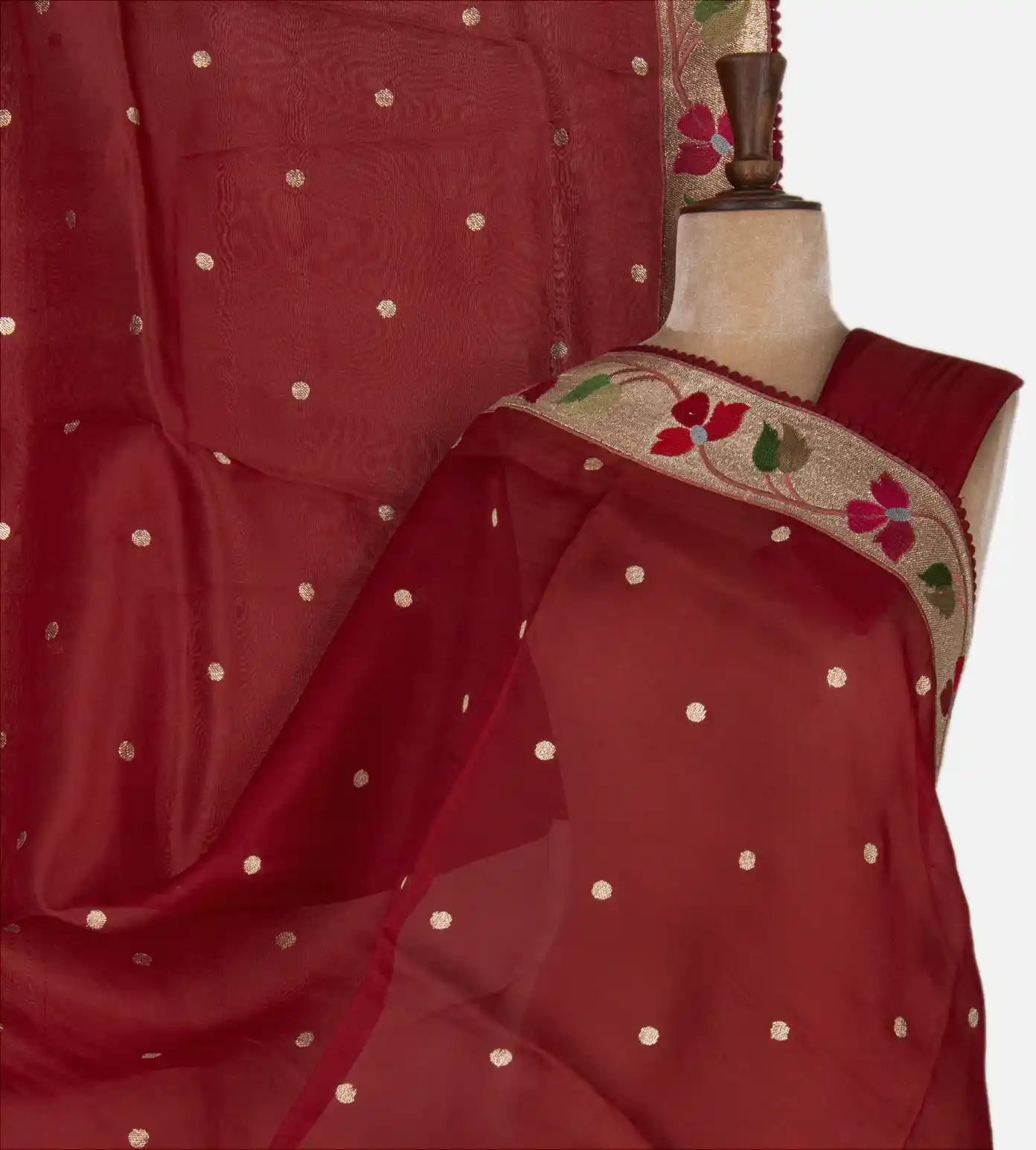deep-red-organza-saree-c1282122-a