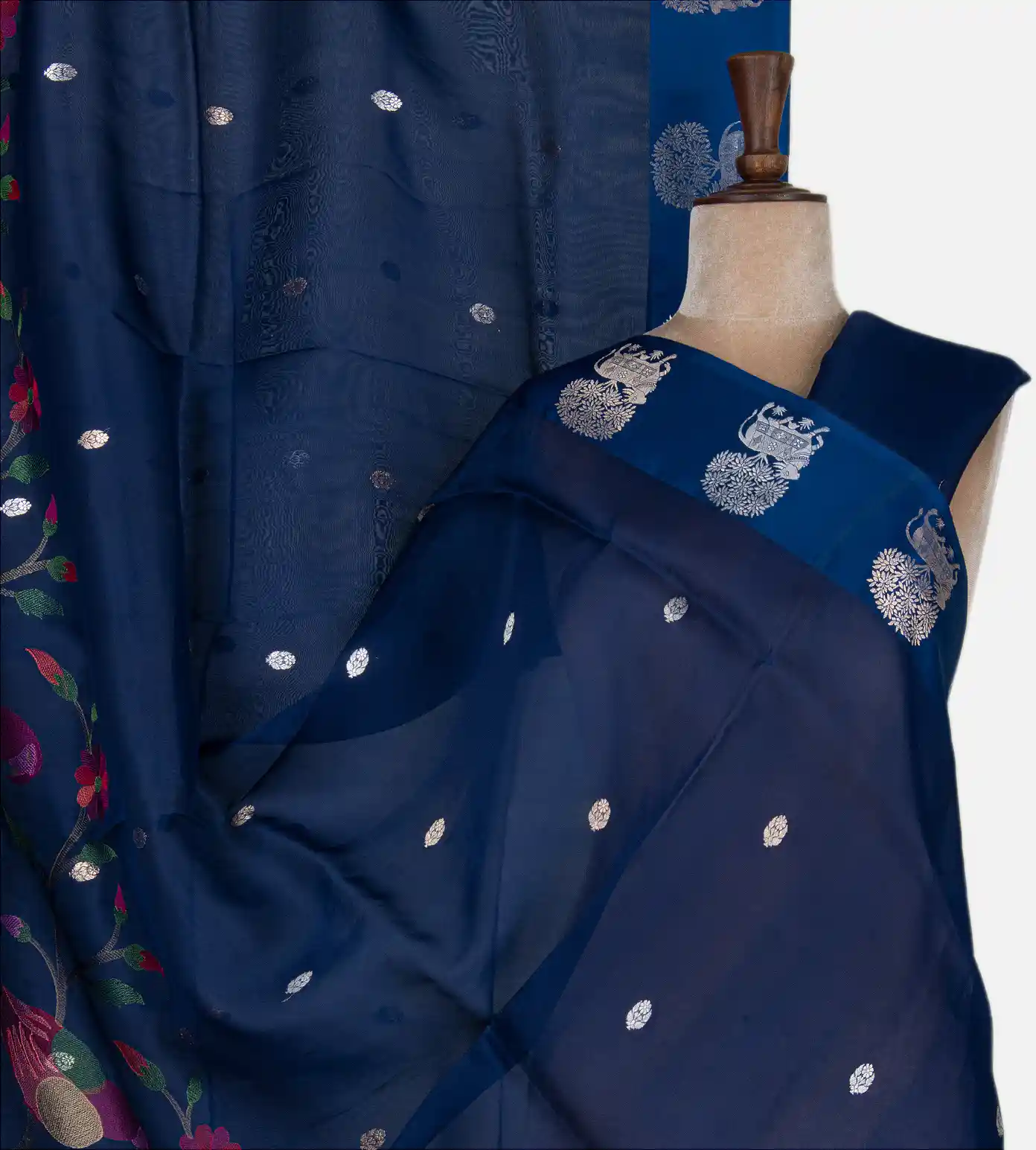 blue-organza-saree-c0152373-a