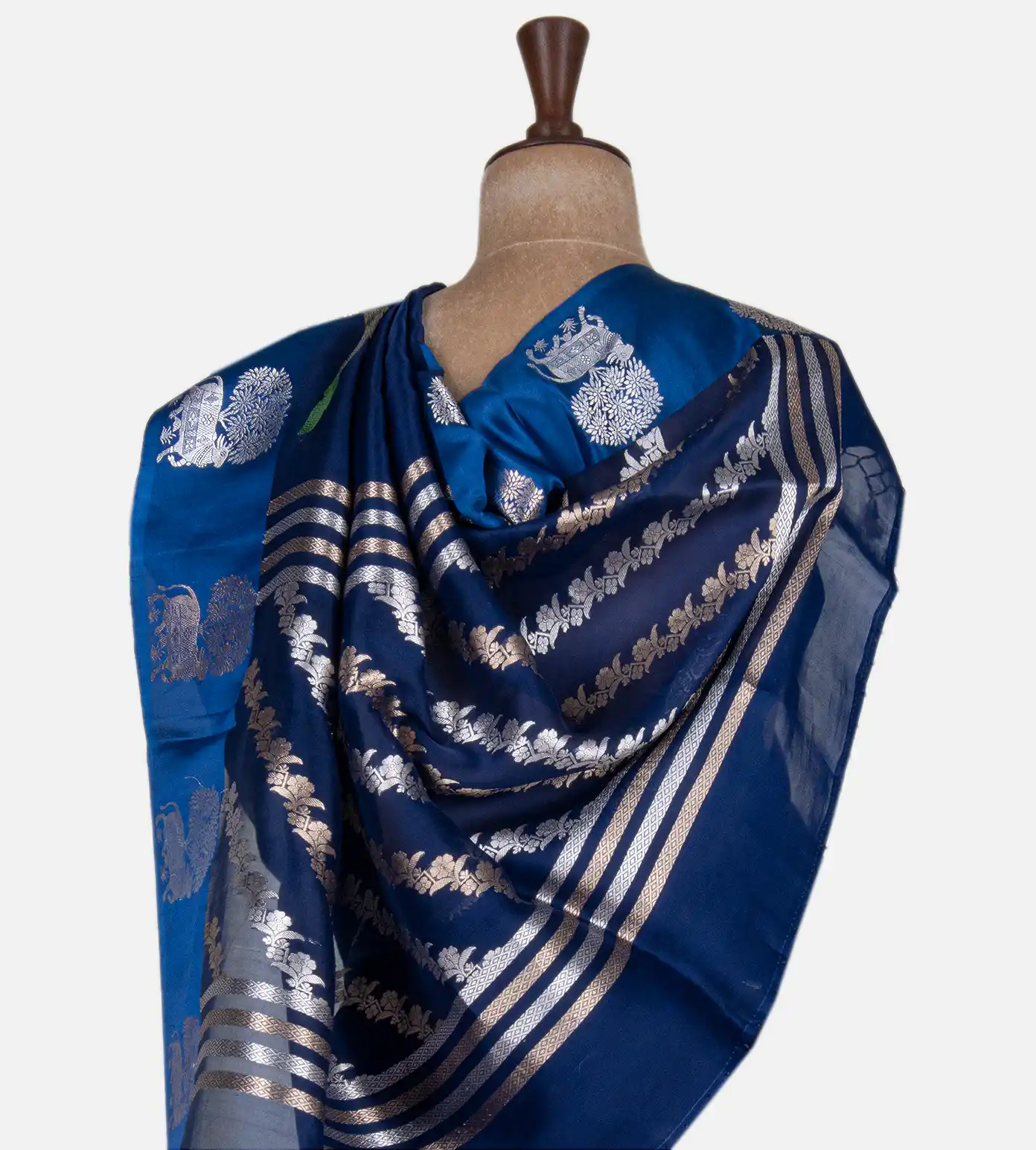 blue-organza-saree-c0152373-c