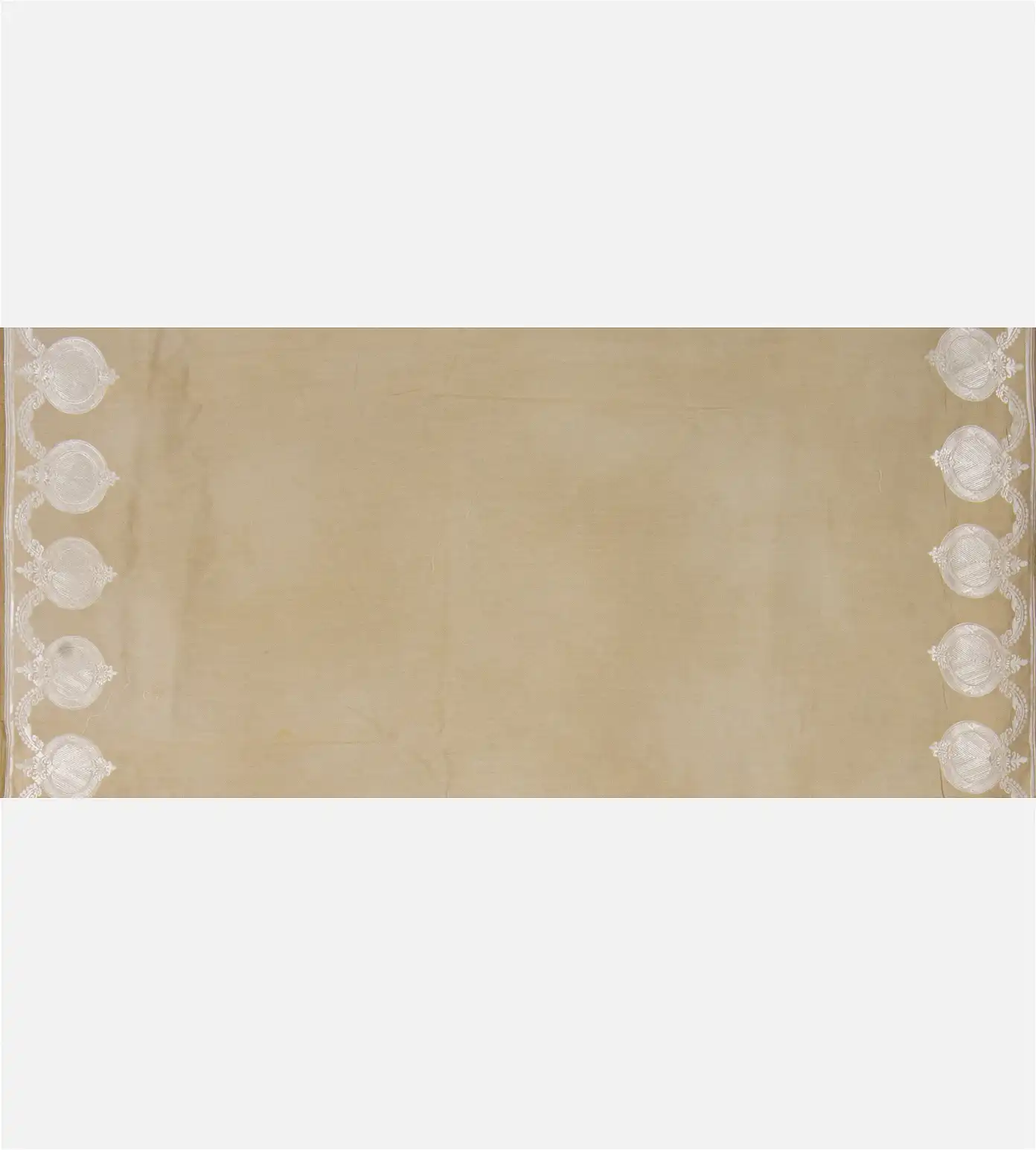 deep-creme-organza-saree-c1283519-d