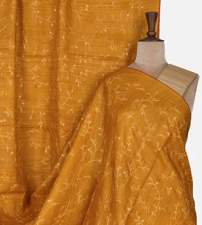 yellow-tussar-saree-d0293731-a