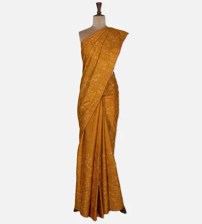yellow-tussar-saree-d0293731-b
