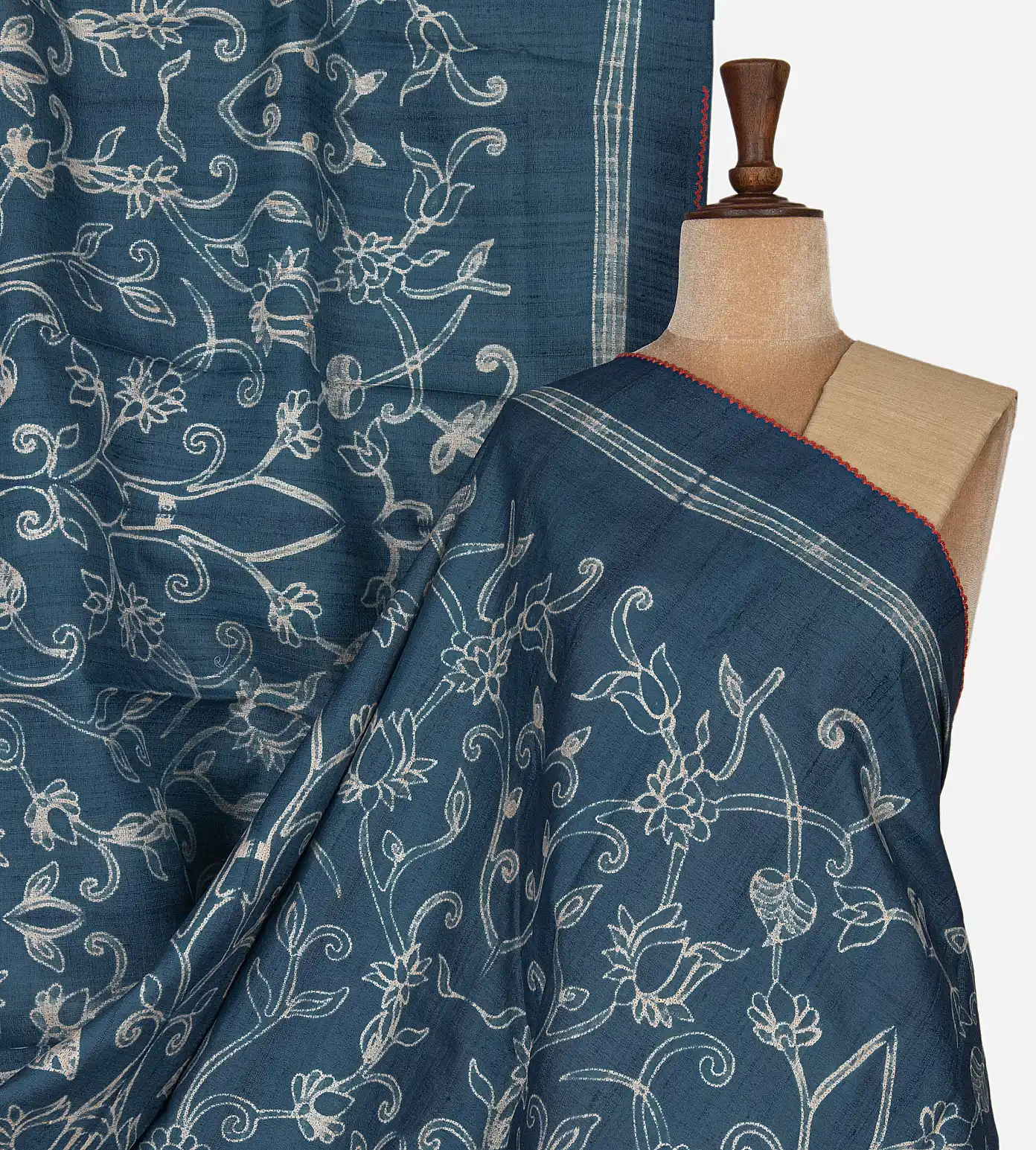 blue-shibori-tussar-saree-d0293712-a