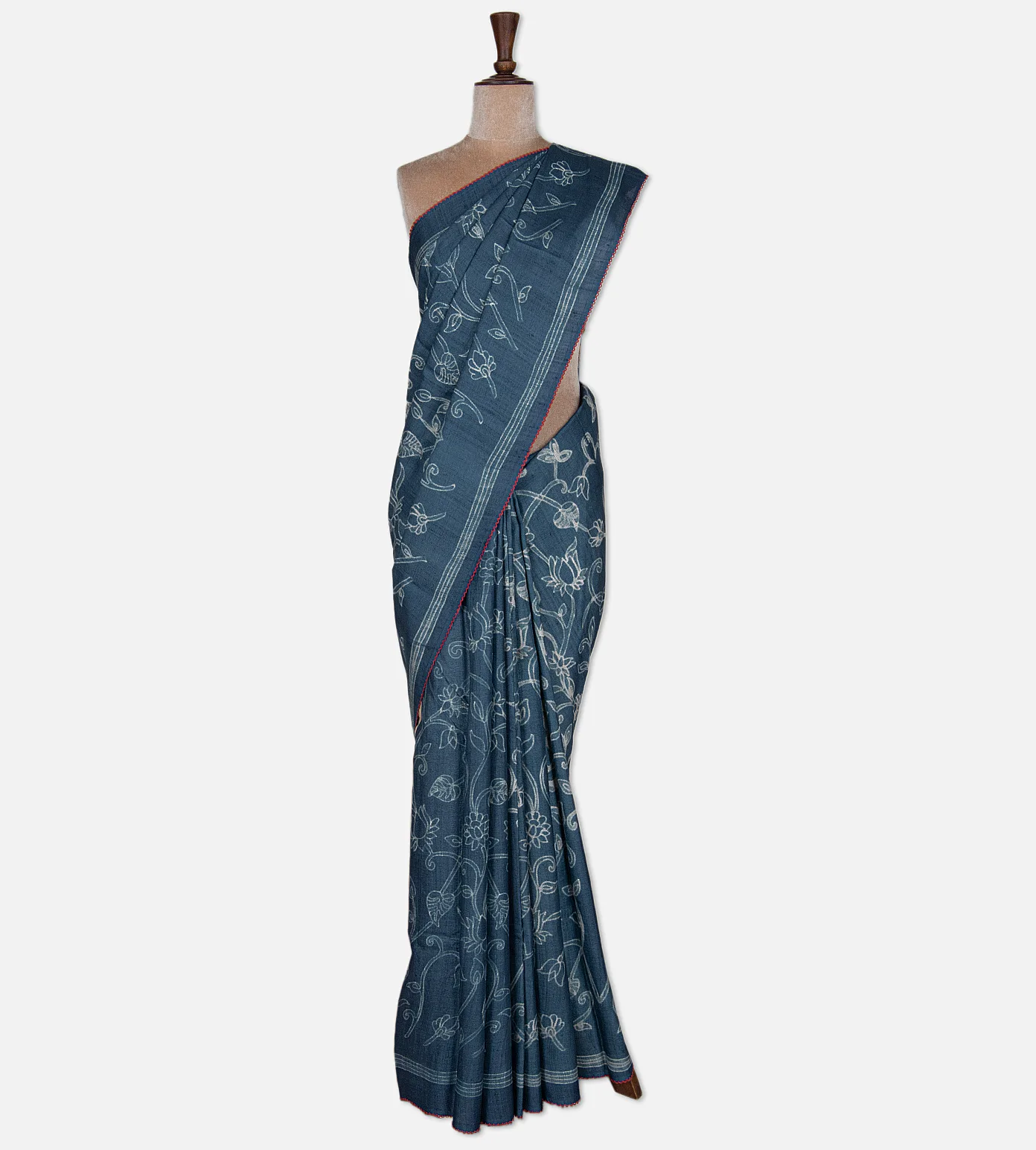 blue-shibori-tussar-saree-d0293712-b