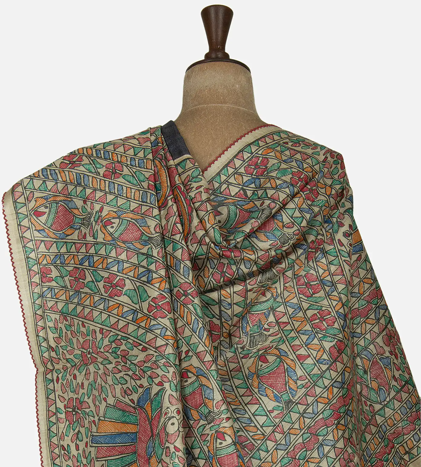 grey-shibori-tussar-saree-d0293711-c