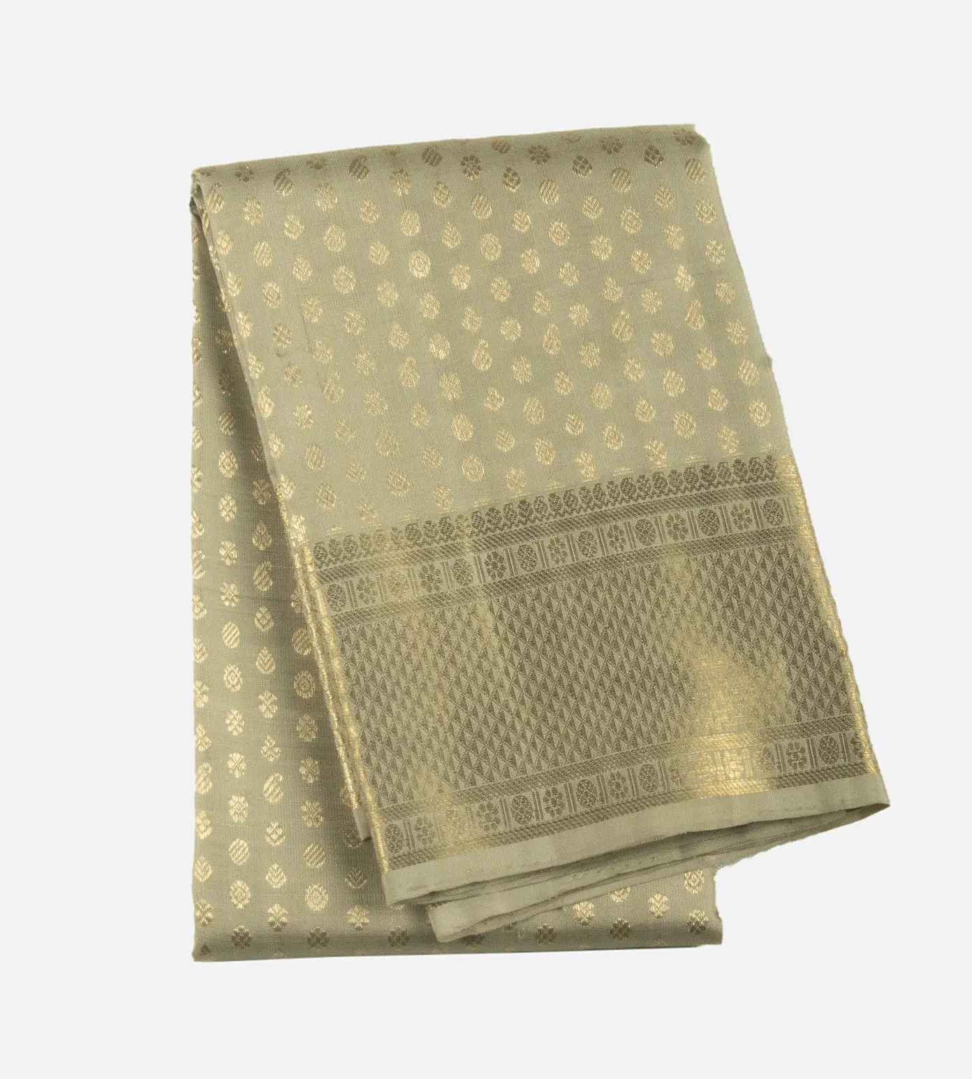 olive-kanchipuram-silk-dupatta-d0398600-a