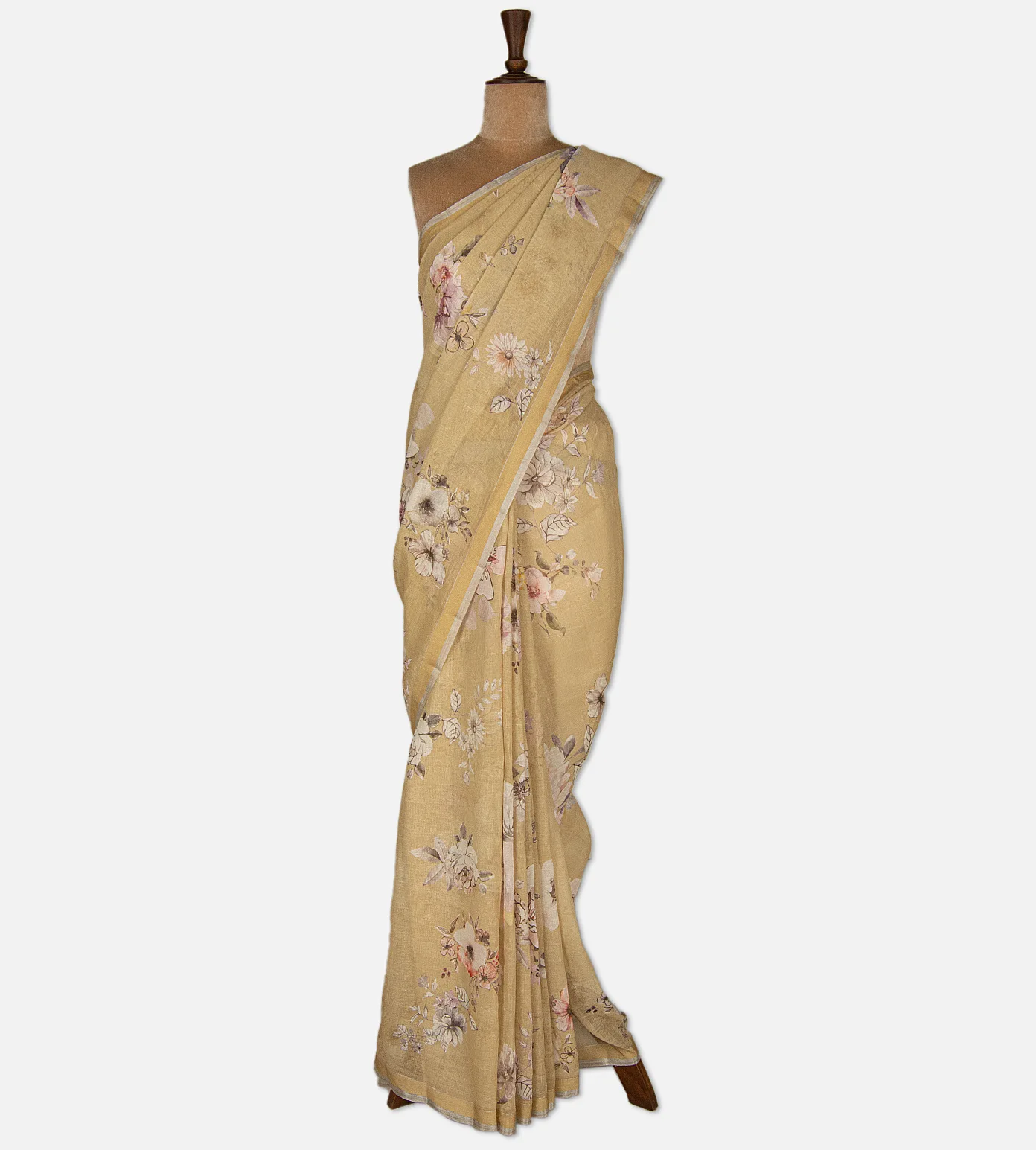 beige-linen-saree-d05104193-b