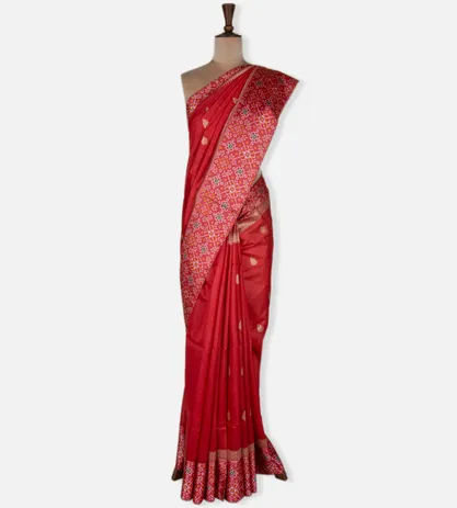 red-semi-tussar-saree-d05103511-b