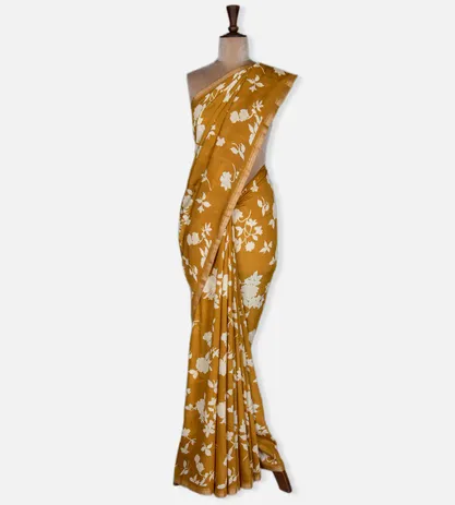 mustard-yellow-cotton-saree-d05104234-b