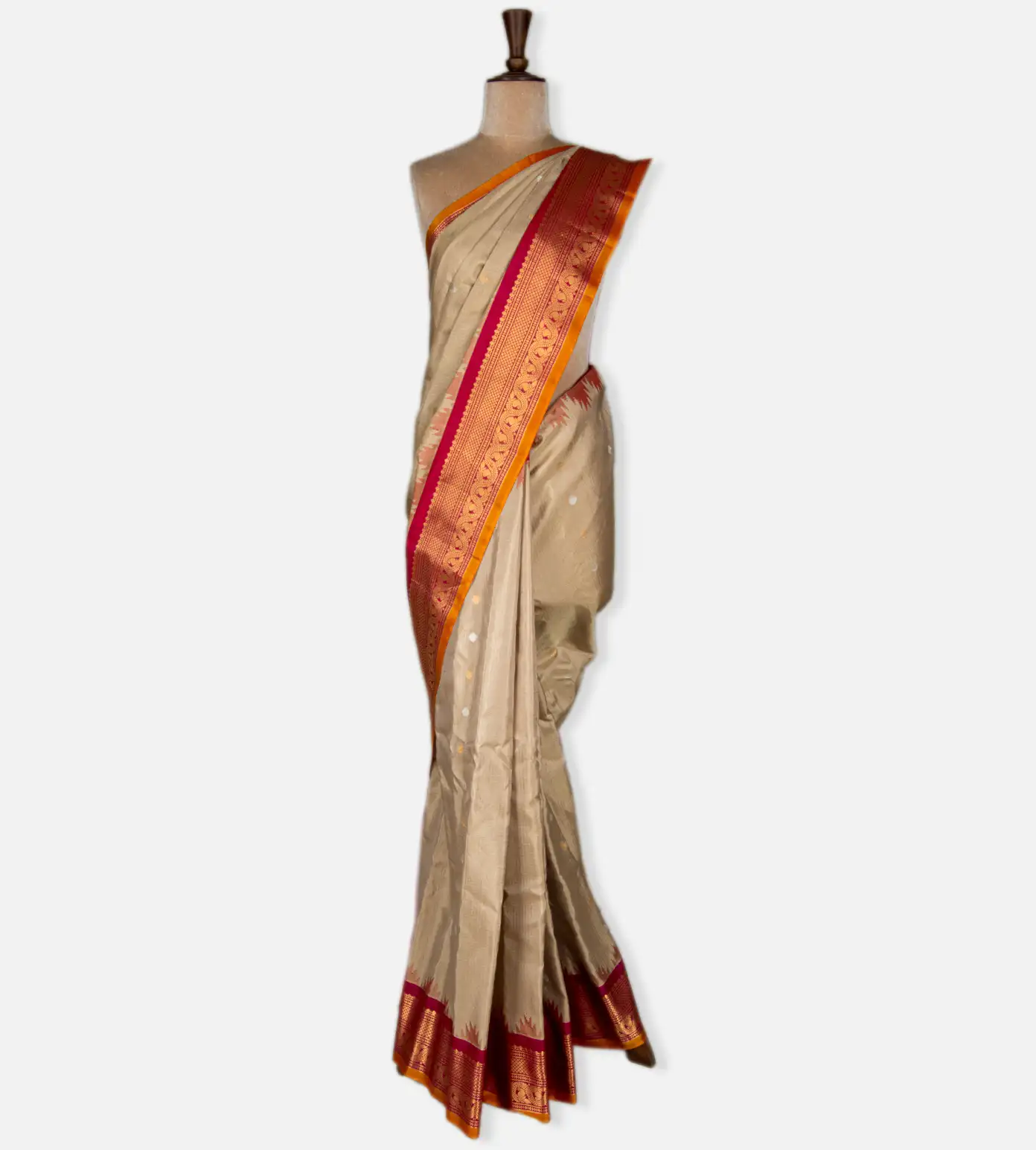 light-beige-gadwal-silk-saree-d05104004-b
