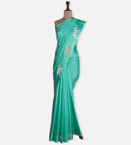 turquoise-blue-banarasi-kattan-silk-saree-d04102527-b
