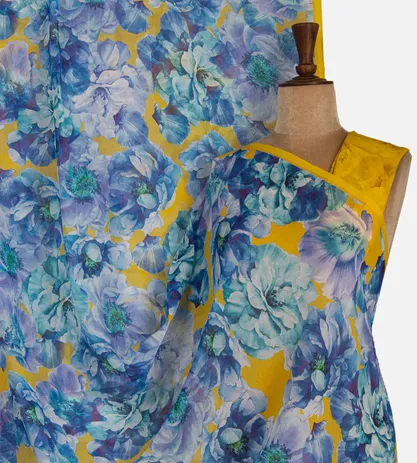 yellow-chiffon-saree-d05105650-a