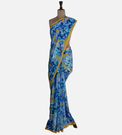 yellow-chiffon-saree-d05105650-b