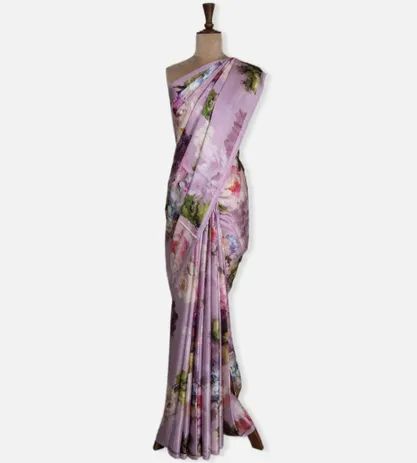 mauve-satin-saree-d05105638-b