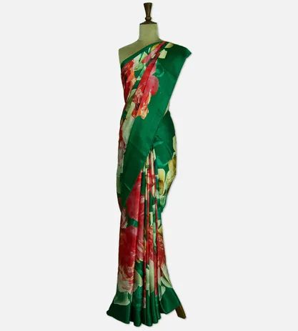 green-satin-saree-d05105639-b