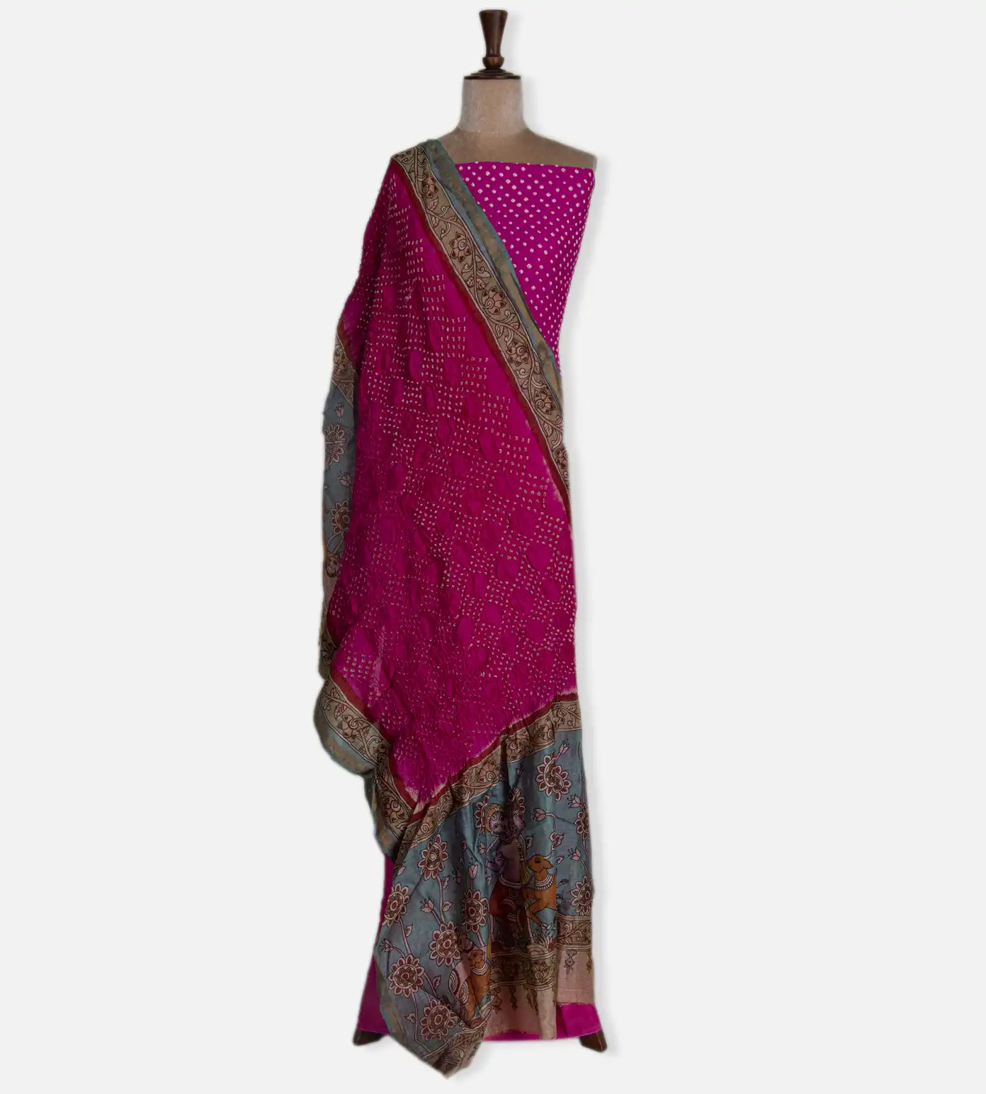 pink-tussar-bandhani-salwar-d05103405-b