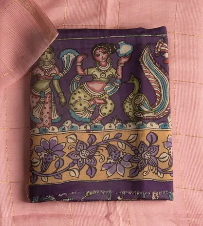 purple-tussar-kalamkari-salwar-d05104381-a
