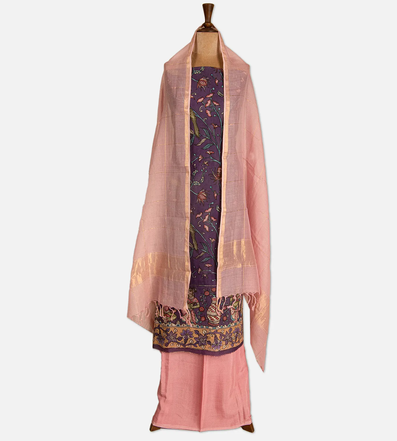 purple-tussar-kalamkari-salwar-d05104381-c