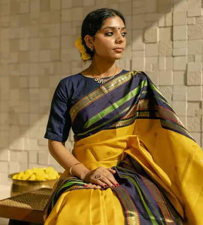yellow-kanchipuram-silk-saree-d05105714-a