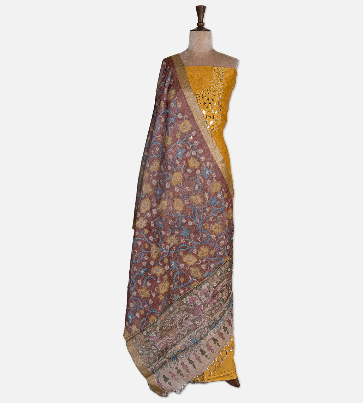 yellow-linen-salwar-d0396882-b