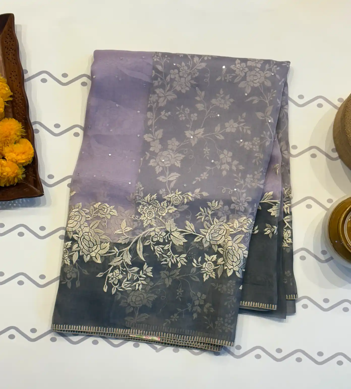 lavender-organza-saree-d05105583-a