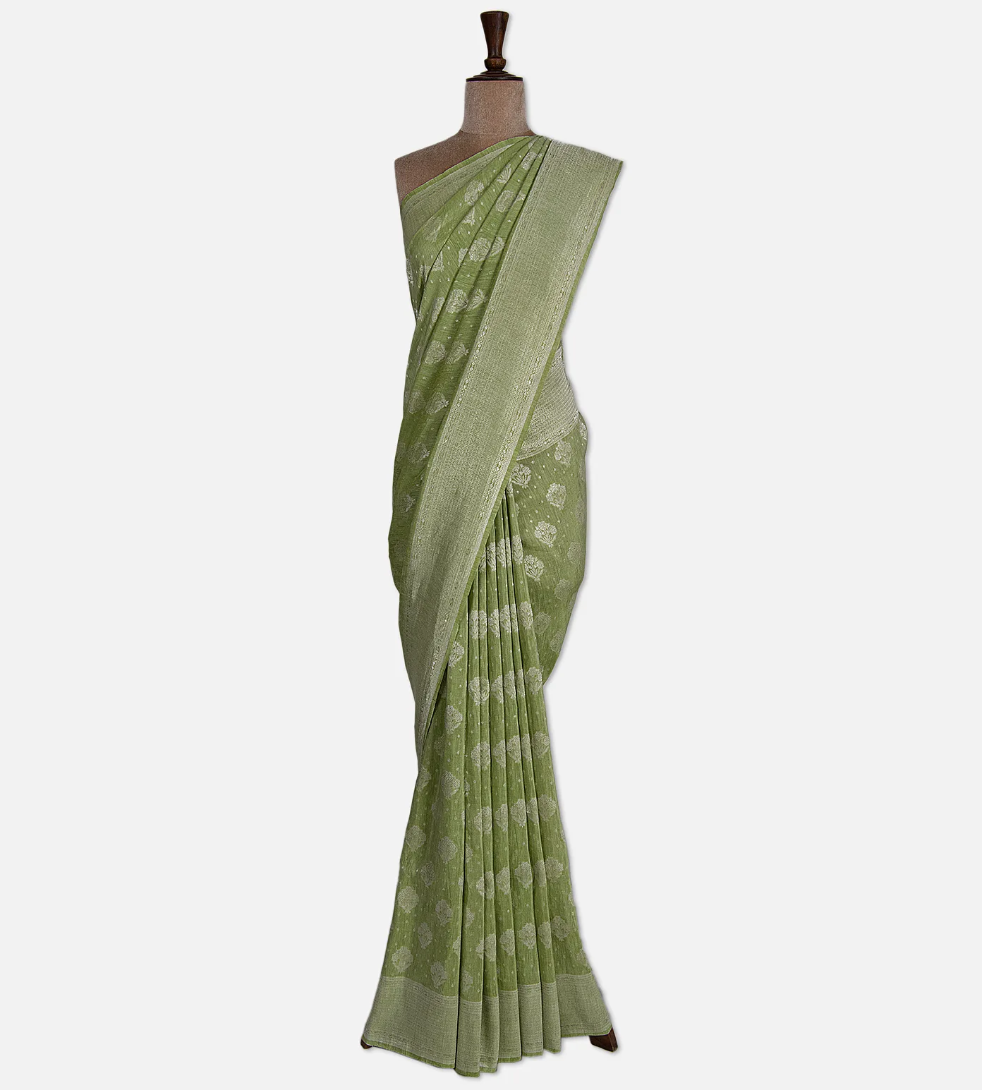 light-green-linen-georgette-saree-d0293984-b