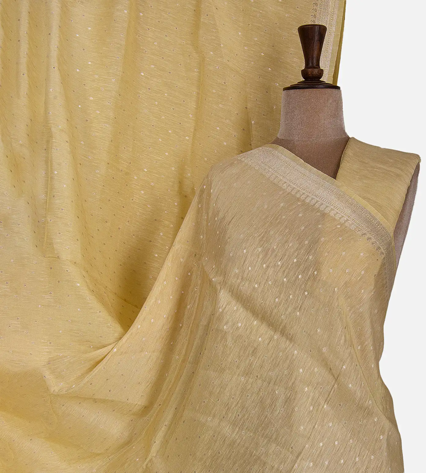 yellow-linen-georgette-saree-d05103892-a