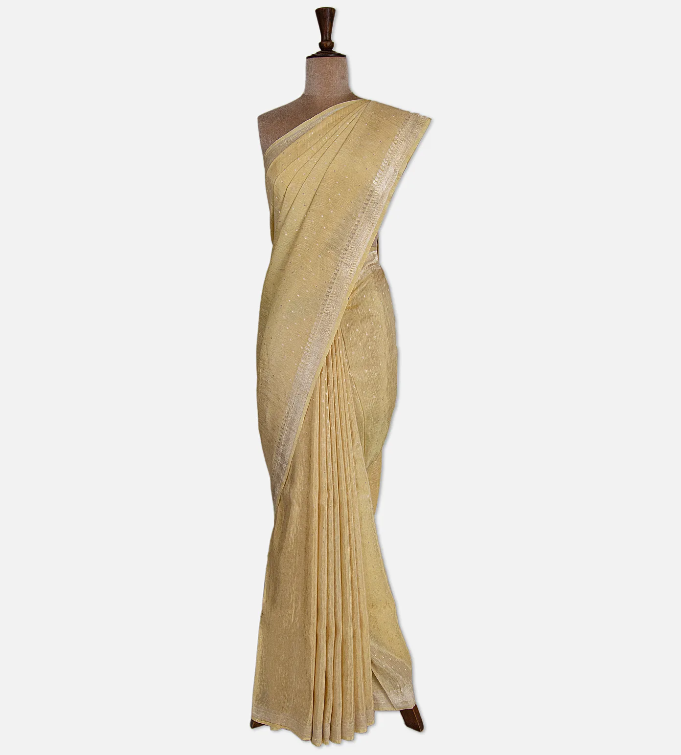 yellow-linen-georgette-saree-d05103892-b