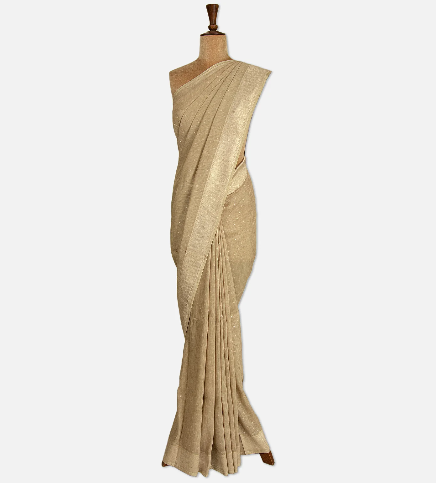 beige-linen-georgette-saree-d05103900-b