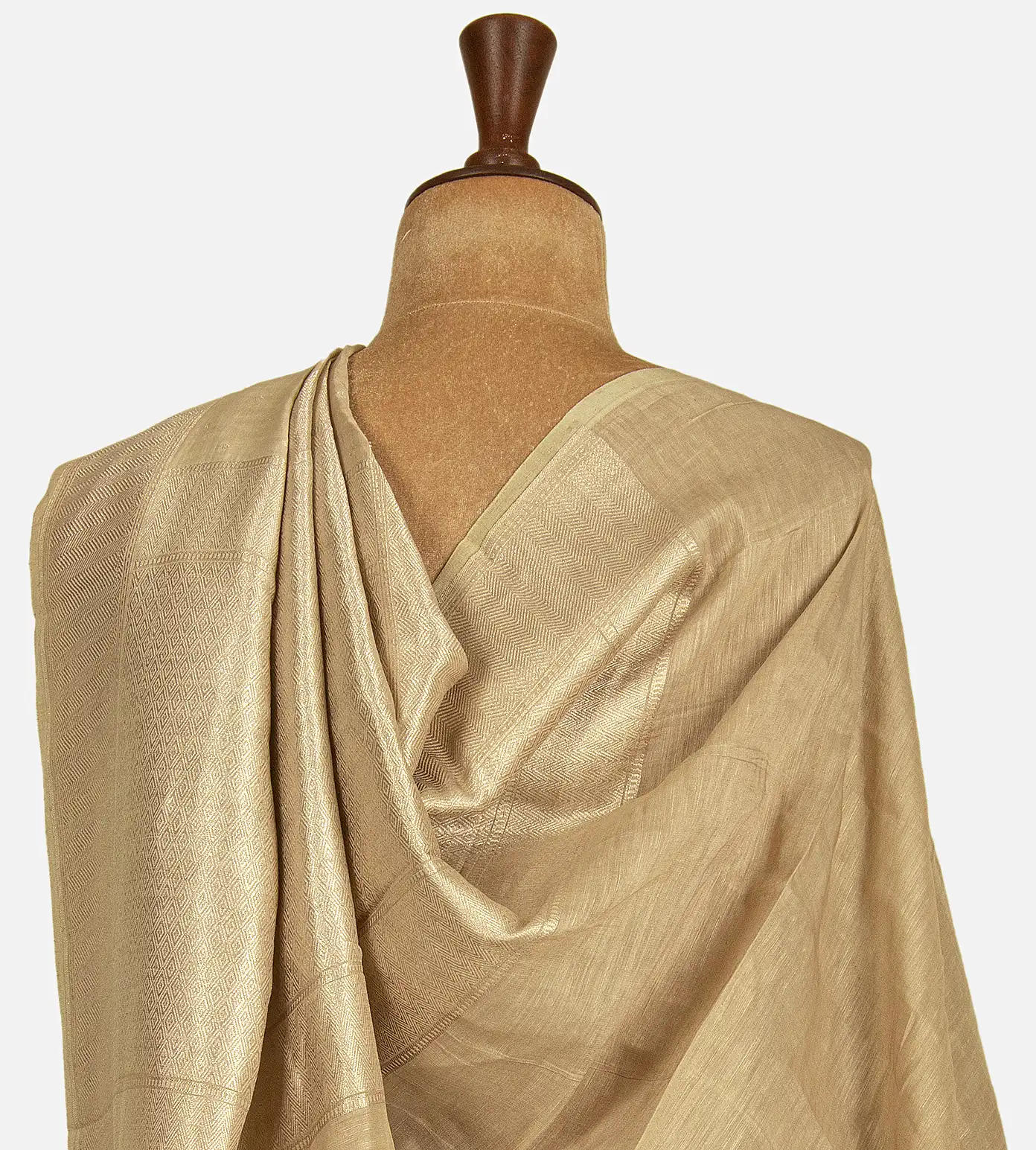 beige-linen-georgette-saree-d05103900-c