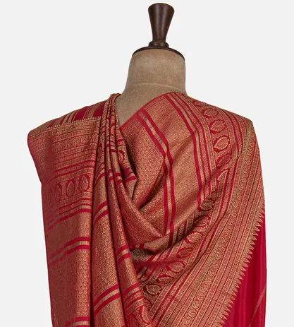 red-mysore-silk-saree-d04102495-c