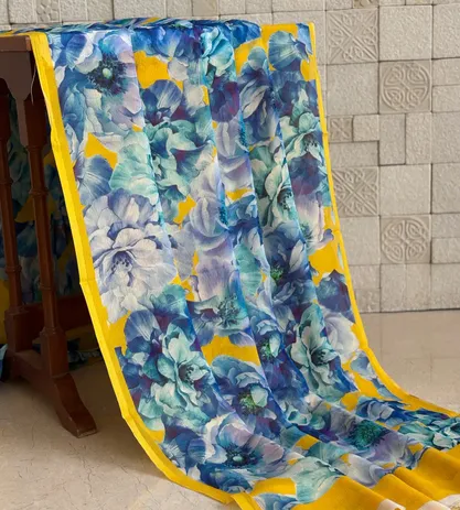 yellow-chiffon-saree-d05105650-e