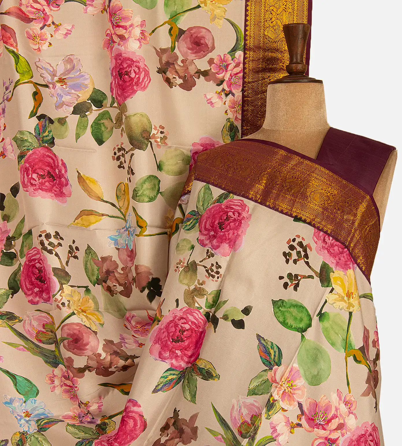 light-beige-kanchipuram-silk-saree-b1046902-a