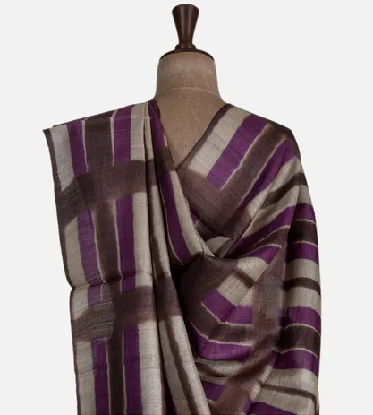deep-brown-tussar-saree-c0965632-c