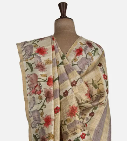 beige-tussar-saree-c1178736-c