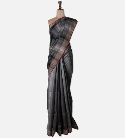 black-and-grey-tussar-saree-d05107231-b