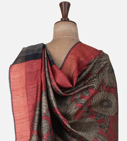 black-and-grey-tussar-saree-d05107231-c