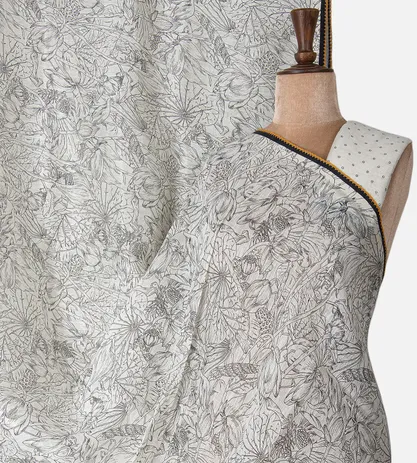 off-white-linen-printed-saree-d0396894-a
