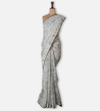 off-white-linen-printed-saree-d0396894-b