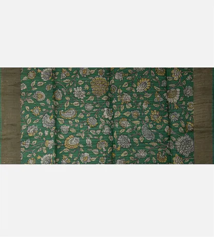 green-tussar-saree-d05107687-d