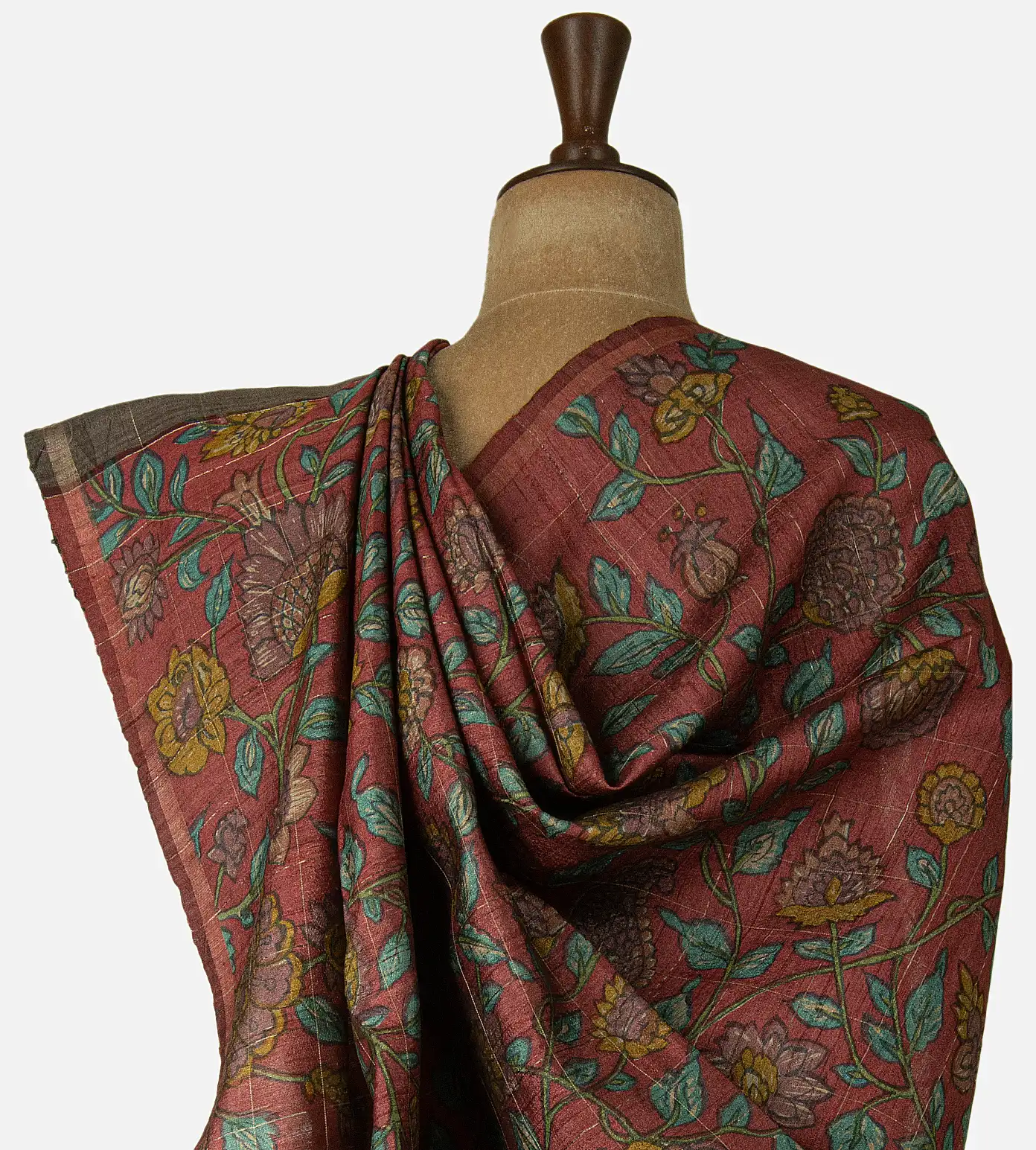 brown-tussar-saree-d06109995-c