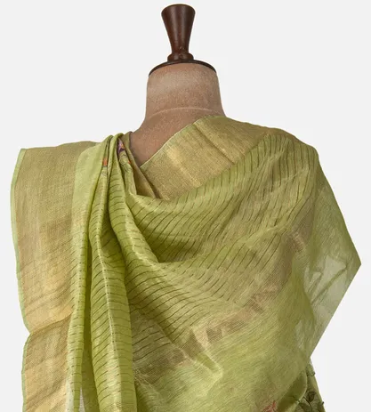 light-green-linen-saree-d05105516-c