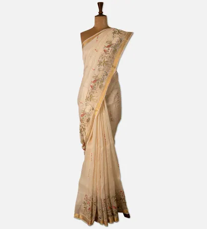 light-beige-linen-saree-d05105557-b